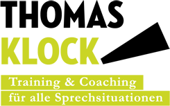 THOMAS KLOCK – Training & Coaching für alle Sprechsituationen